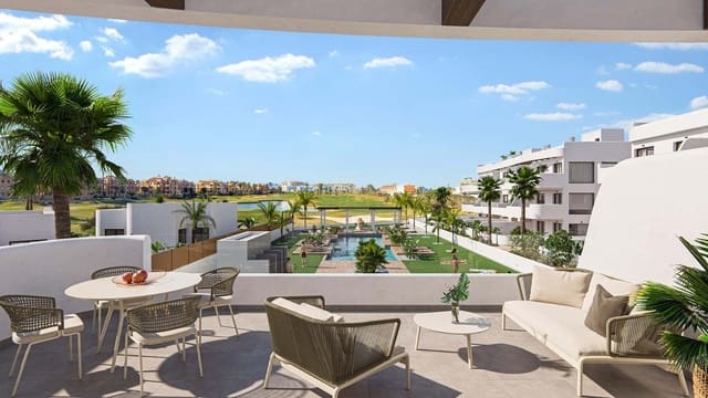 2 sovrum Lägenhet till salu i Los Alcázares med pool - 279 900 € (Ref: 9594608)