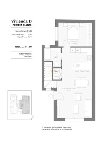 3 camera da letto Attico in vendita in Benejúzar - 225.570 € (Rif: 9600995)