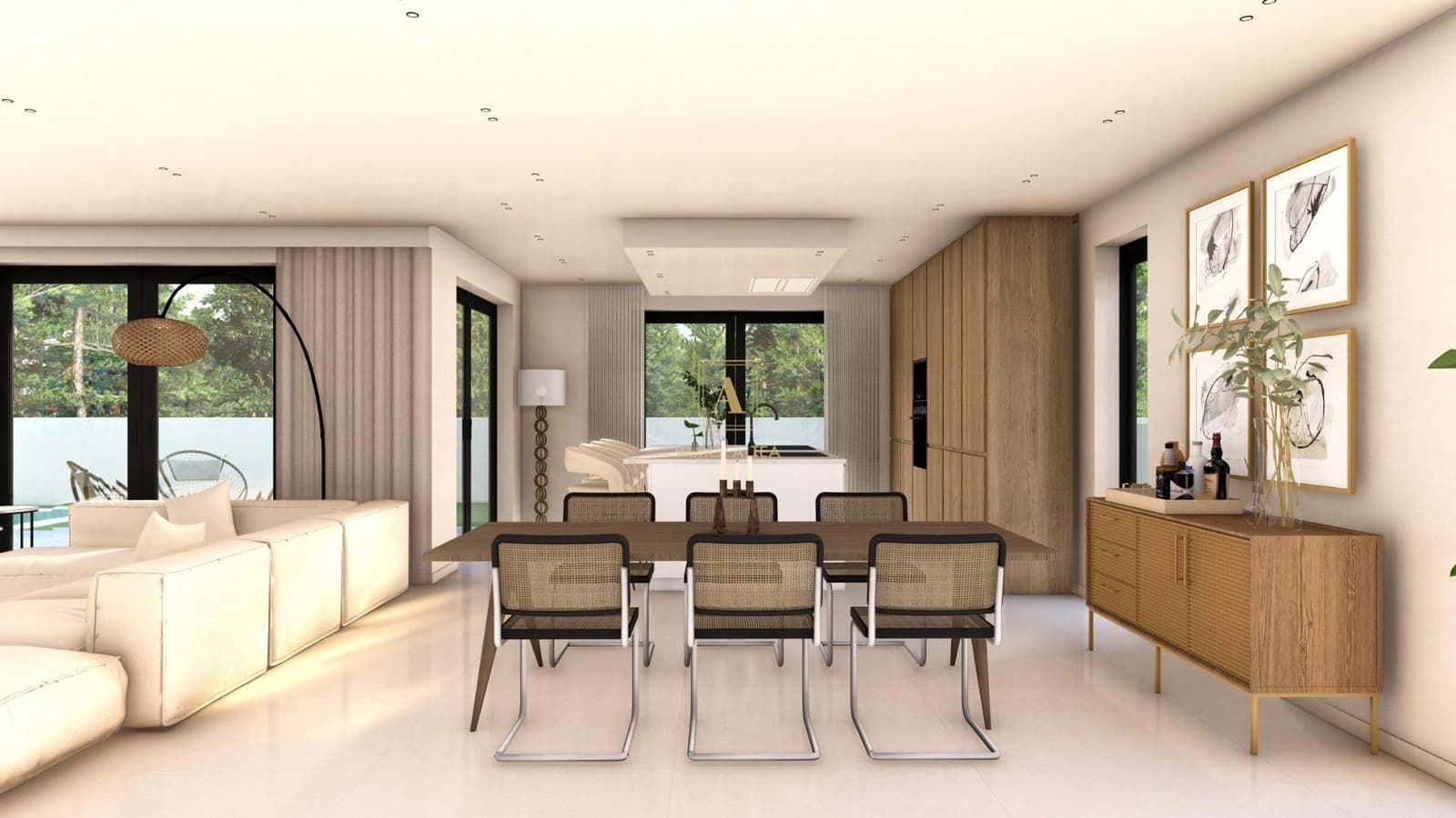 4 bedroom Villa for sale in Finestrat with pool - € 849,000 (Ref: 9602492)