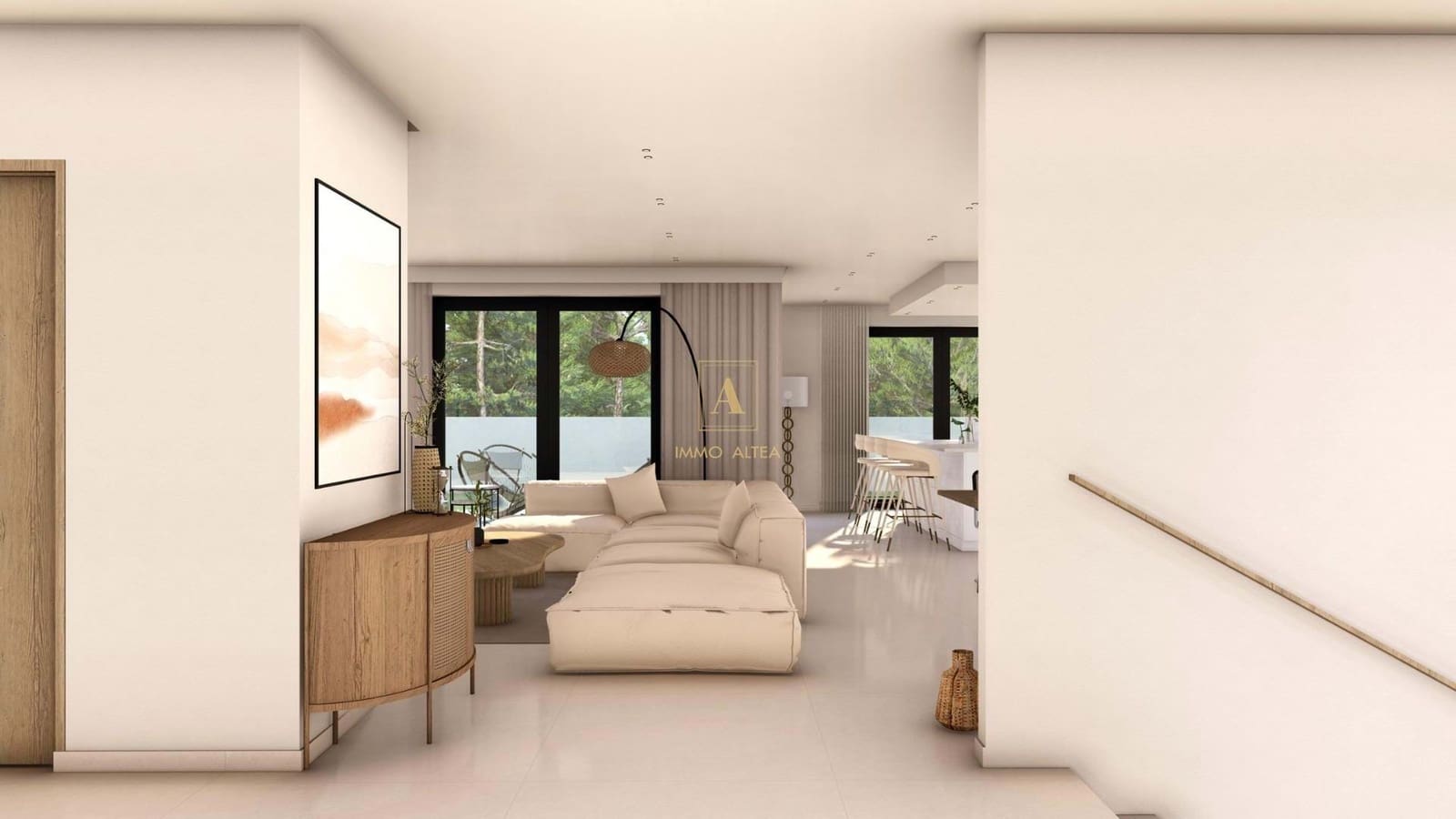 4 makuuhuone Huvila myytävänä paikassa Finestrat mukana uima-altaan - 849 000 € (Ref: 9602497)