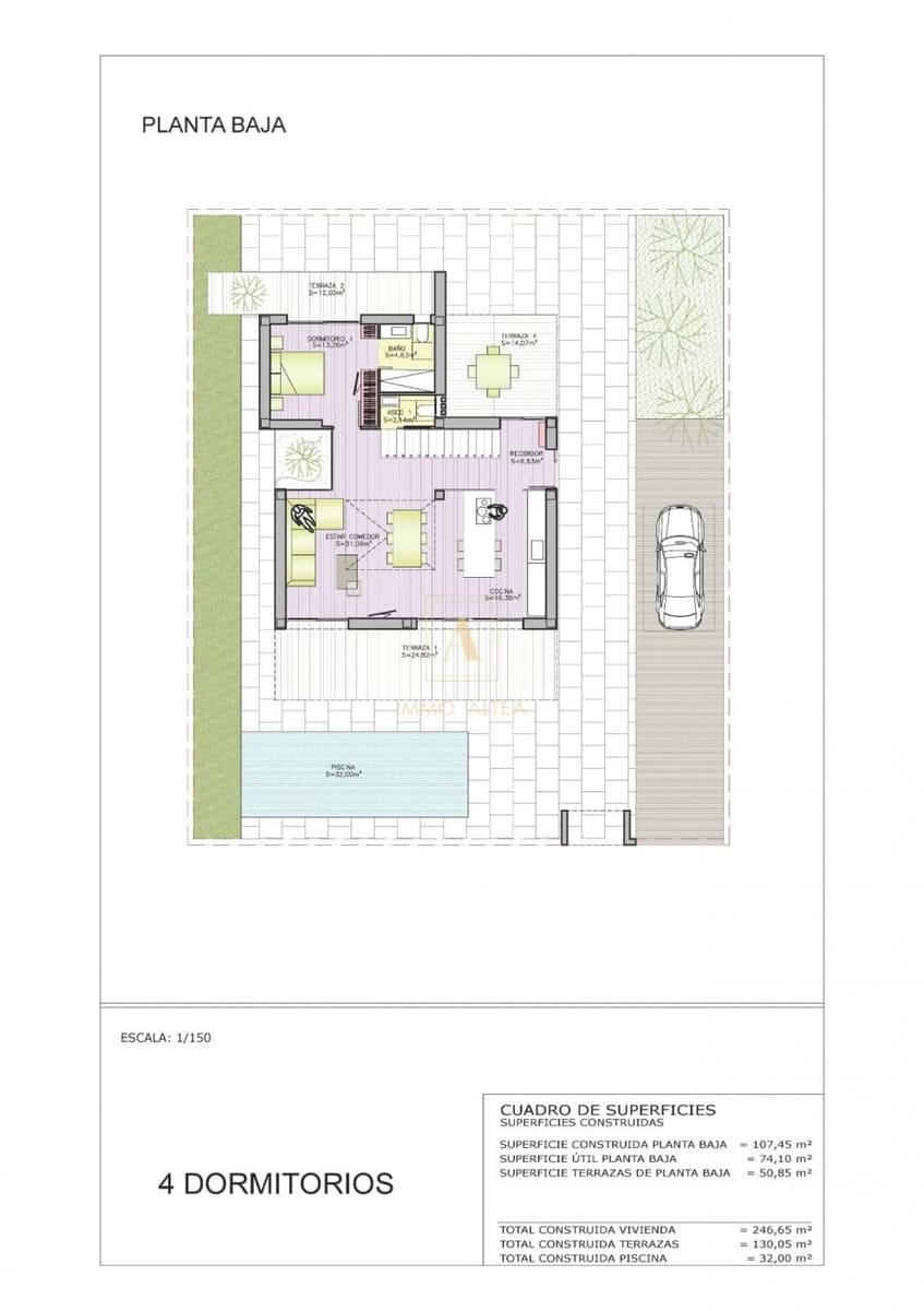 4 soveværelse Villa til salg i Orihuela med swimmingpool - € 3.200.000 (Ref: 9633752)