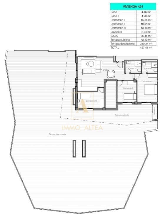 3 sovrum Lägenhet till salu i San Miguel de Salinas med pool - 399 900 € (Ref: 9655632)