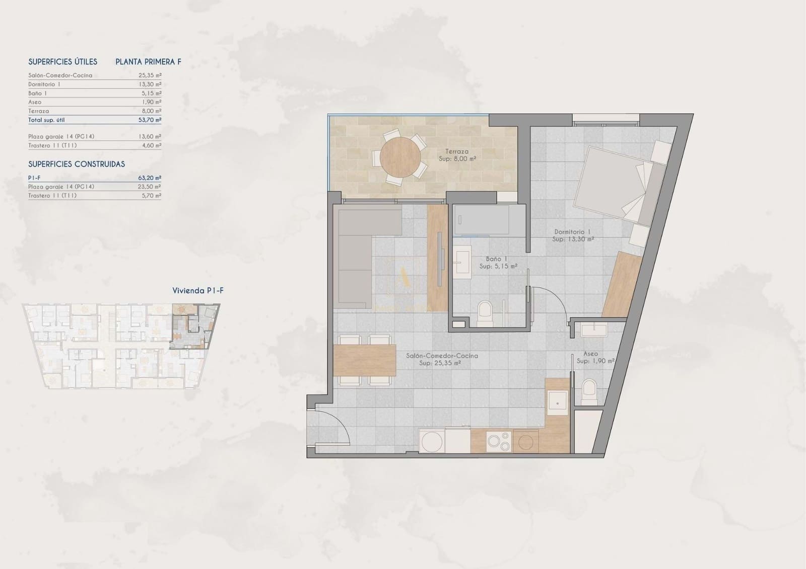 1 Zimmer Apartment zu verkaufen in Los Cuarteros mit Pool - 190.000 € (Ref: 9658277)