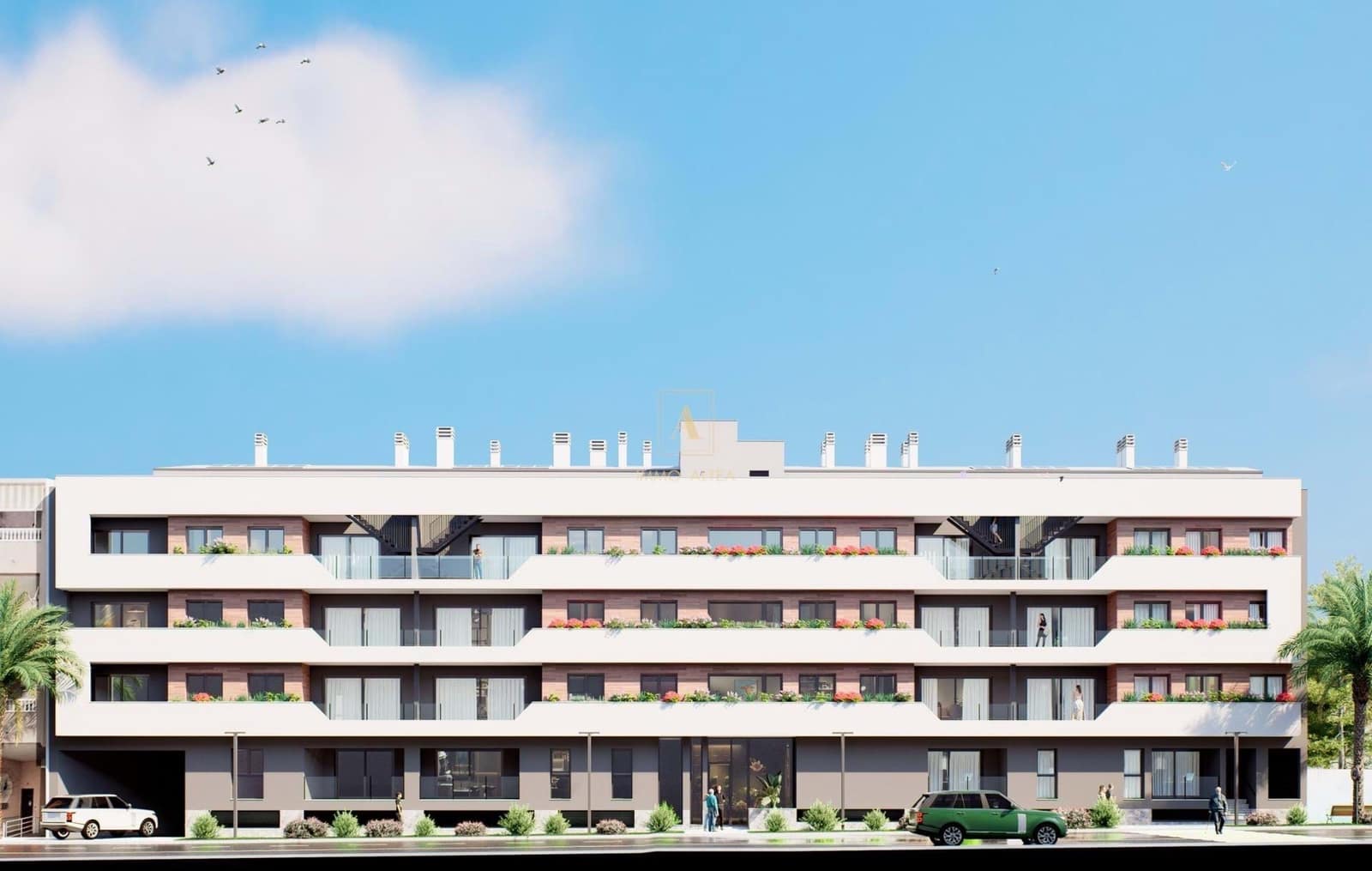 3 makuuhuone Huoneisto myytävänä paikassa Los Cuarteros mukana uima-altaan - 249 000 € (Ref: 9658282)