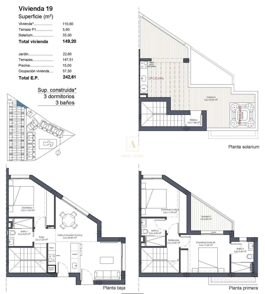 3 camera da letto Villa in vendita in Los Alcazares con piscina - 630.000 € (Rif: 9665882)