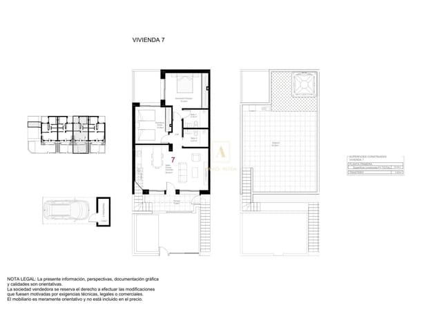 2 sovrum Villa till salu i San Pedro del Pinatar - 319 900 € (Ref: 9679430)