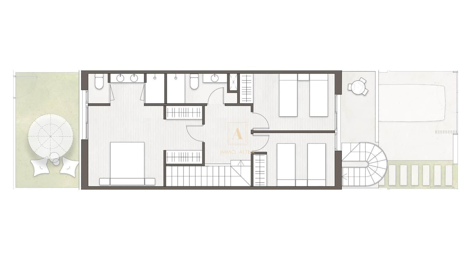 3 bedroom Townhouse for sale in Pilar de la Horadada with pool - € 354,900 (Ref: 9711056)