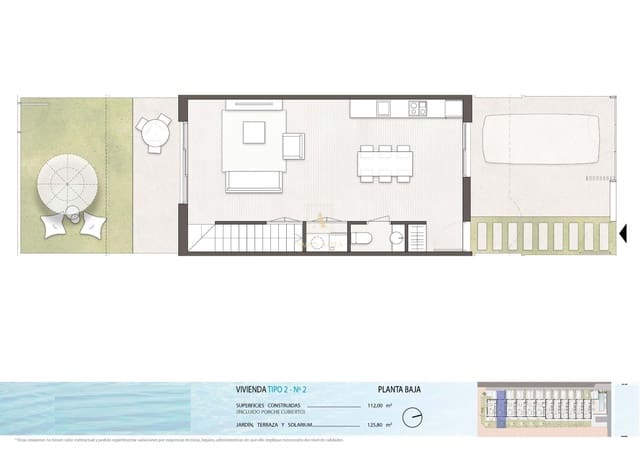 3 slaapkamer Huis te koop in Pilar de la Horadada met zwembad - € 354.900 (Ref: 9711056)