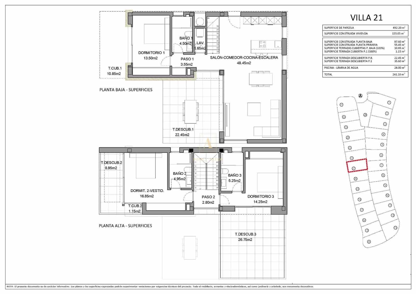 3 bedroom Villa for sale in Finestrat with pool - € 915,000 (Ref: 9711057)