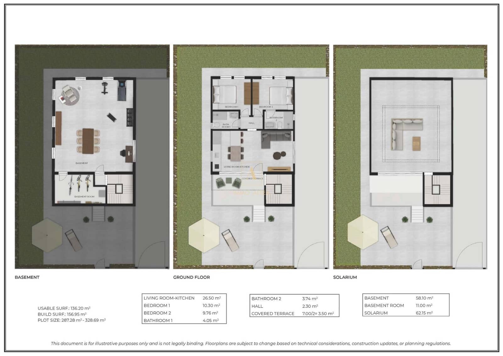 2 bedroom Villa for sale in Camposol with pool - € 289,000 (Ref: 9711058)