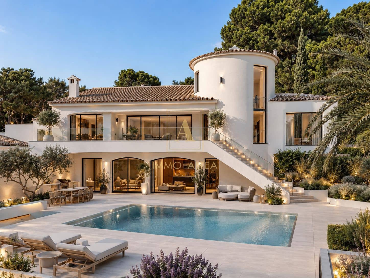 5 sypialnia Willa na sprzedaż w Altea z basenem garażem - 2 600 000 € (Ref: 9719361)