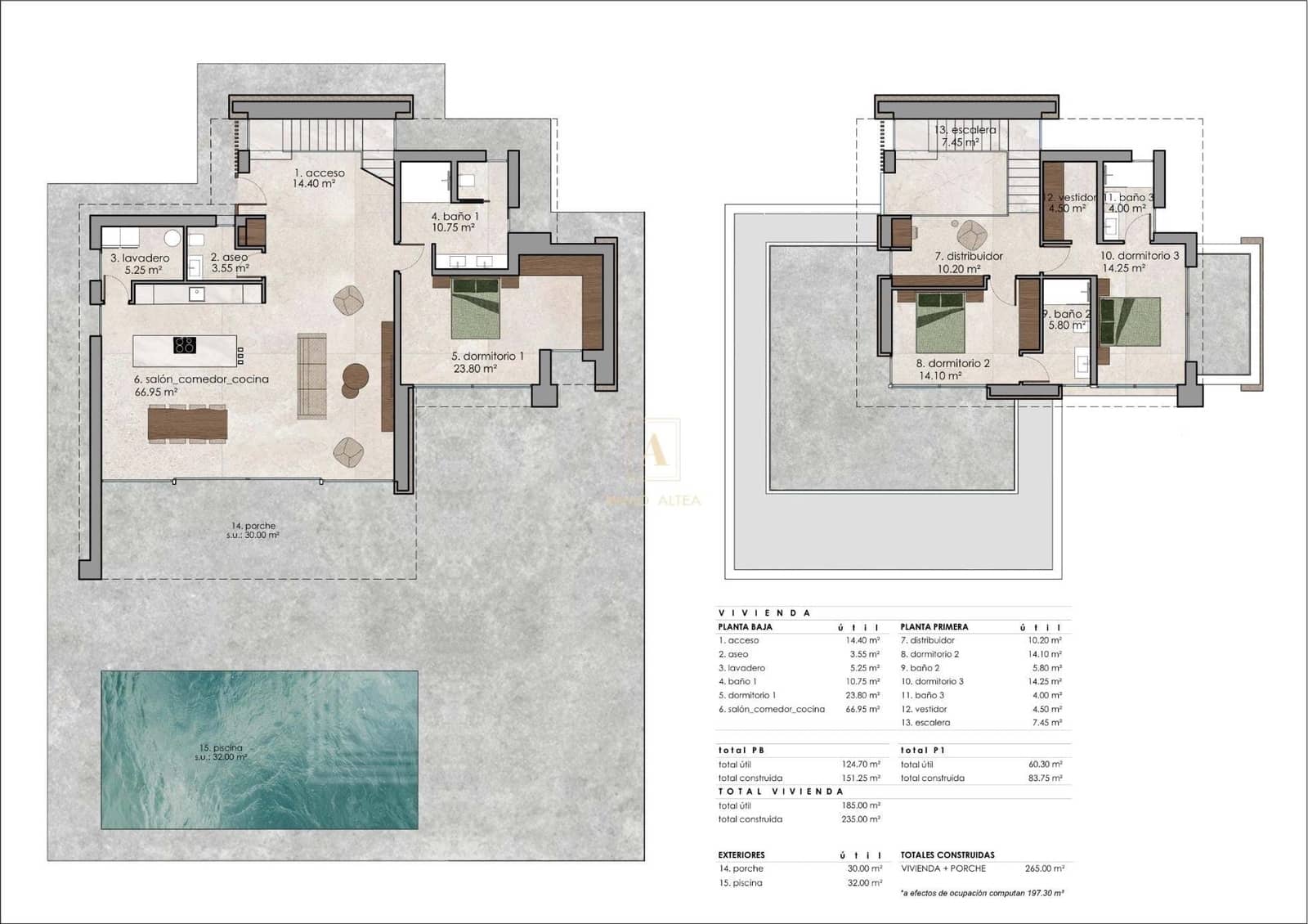 3 quarto Moradia para venda em Alicante cidade com piscina - 702 000 € (Ref: 9755305)