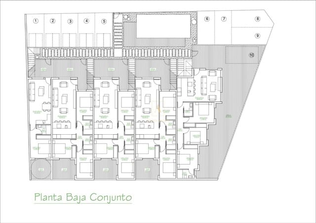 1 makuuhuone Huvila myytävänä paikassa San Pedro del Pinatar mukana uima-altaan - 194 900 € (Ref: 9772670)
