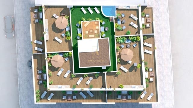 2 chambre Penthouse à vendre à Torrevieja avec piscine - 349 000 € (Ref: 9780108)