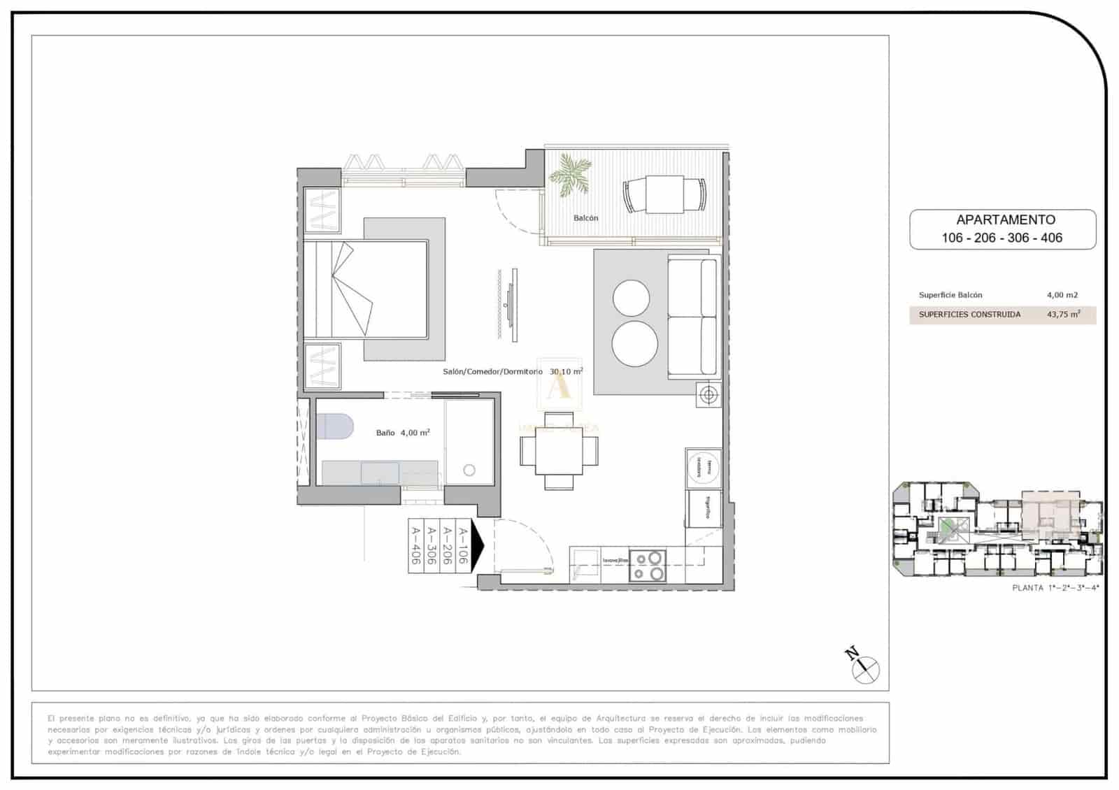 Apartment zu verkaufen in Lo Pagan mit Pool - 149.900 € (Ref: 9800343)