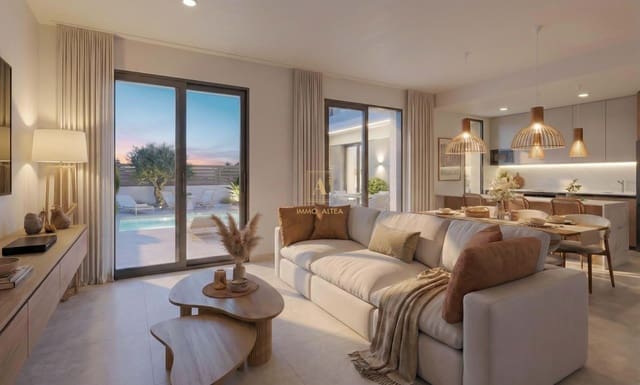 3 makuuhuone Huvila myytävänä paikassa Hacienda del Alamo, Fuente Alamo de Murcia mukana uima-altaan - 369 900 € (Ref: 9806046)