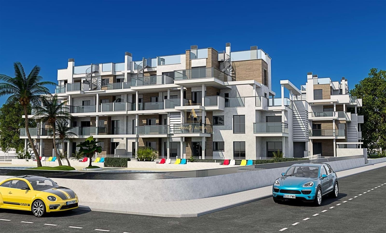 3 makuuhuone Huoneisto myytävänä paikassa Denia mukana uima-altaan - 325 000 € (Ref: 9818804)