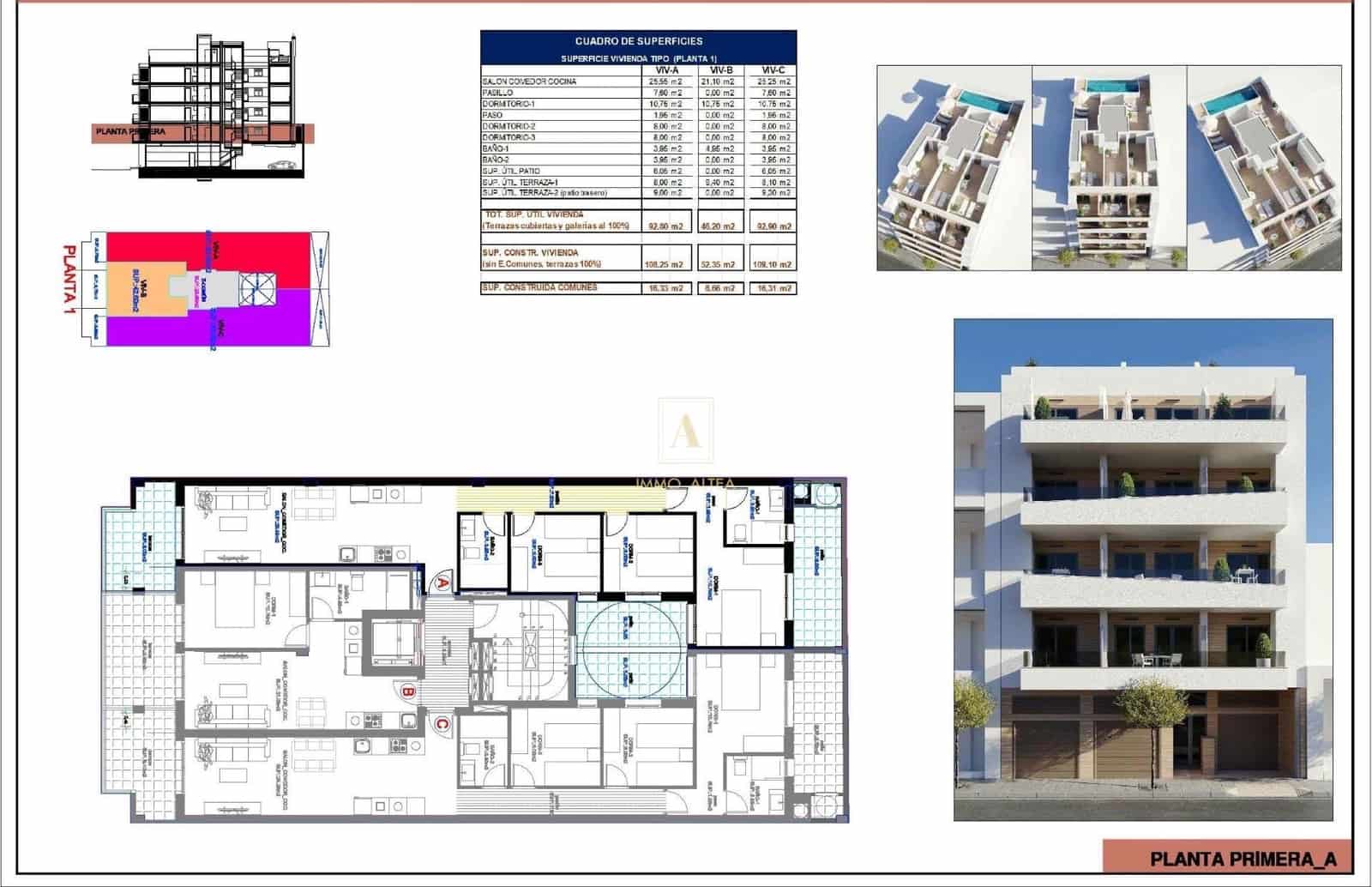 1 slaapkamer Appartement te koop in Torrevieja met zwembad - € 219.000 (Ref: 9818815)