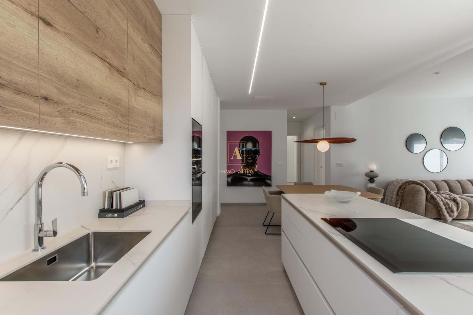 2 bedroom Apartment for sale in Finestrat with pool - € 400,000 (Ref: 9818822)