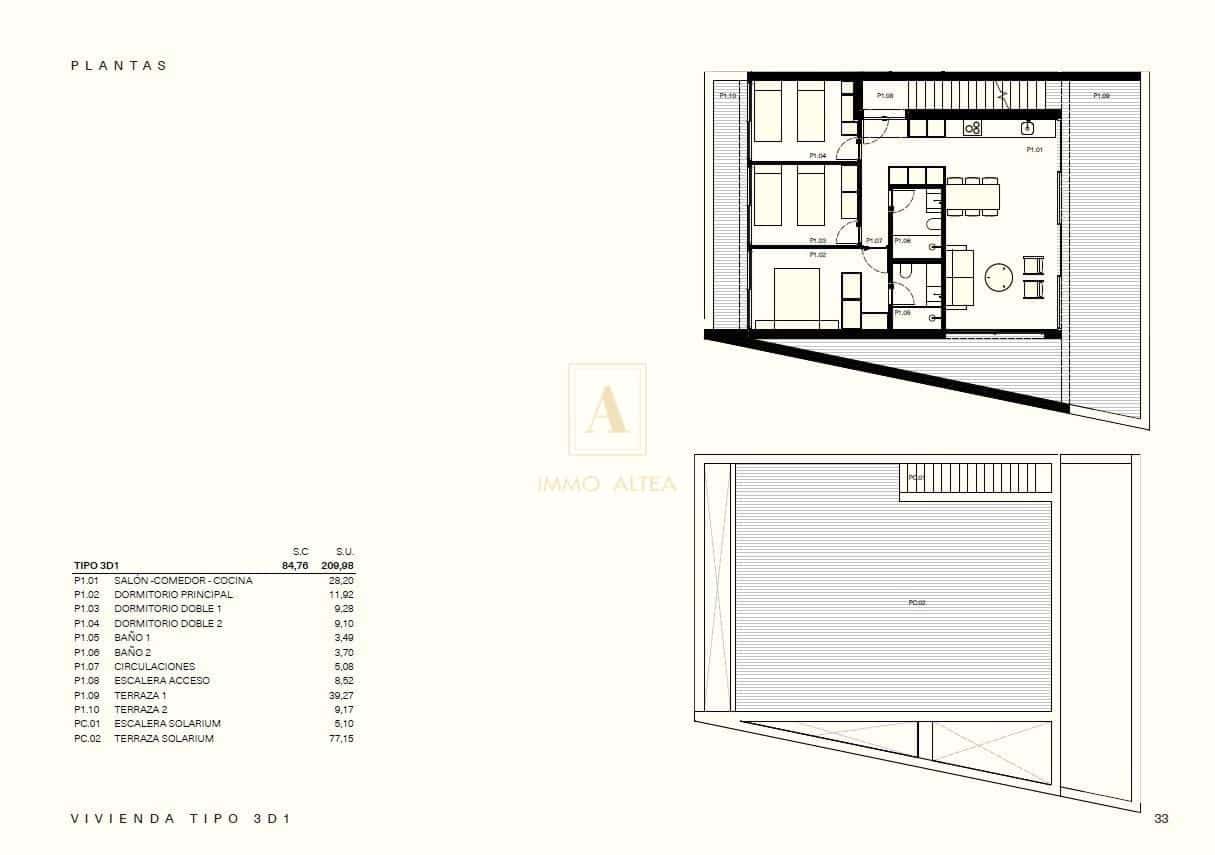 3 sovrum Villa till salu i Torrevieja med pool - 349 000 € (Ref: 9818828)