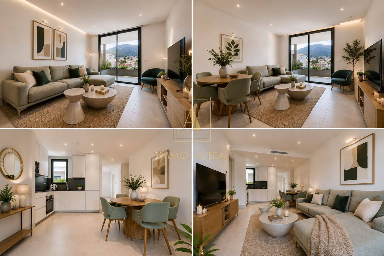 Apartamento de 2 habitaciones en Alfaz del Pi / L'Alfàs del Pi en venta con piscina garaje - 595.000 € (Ref: 9824271)
