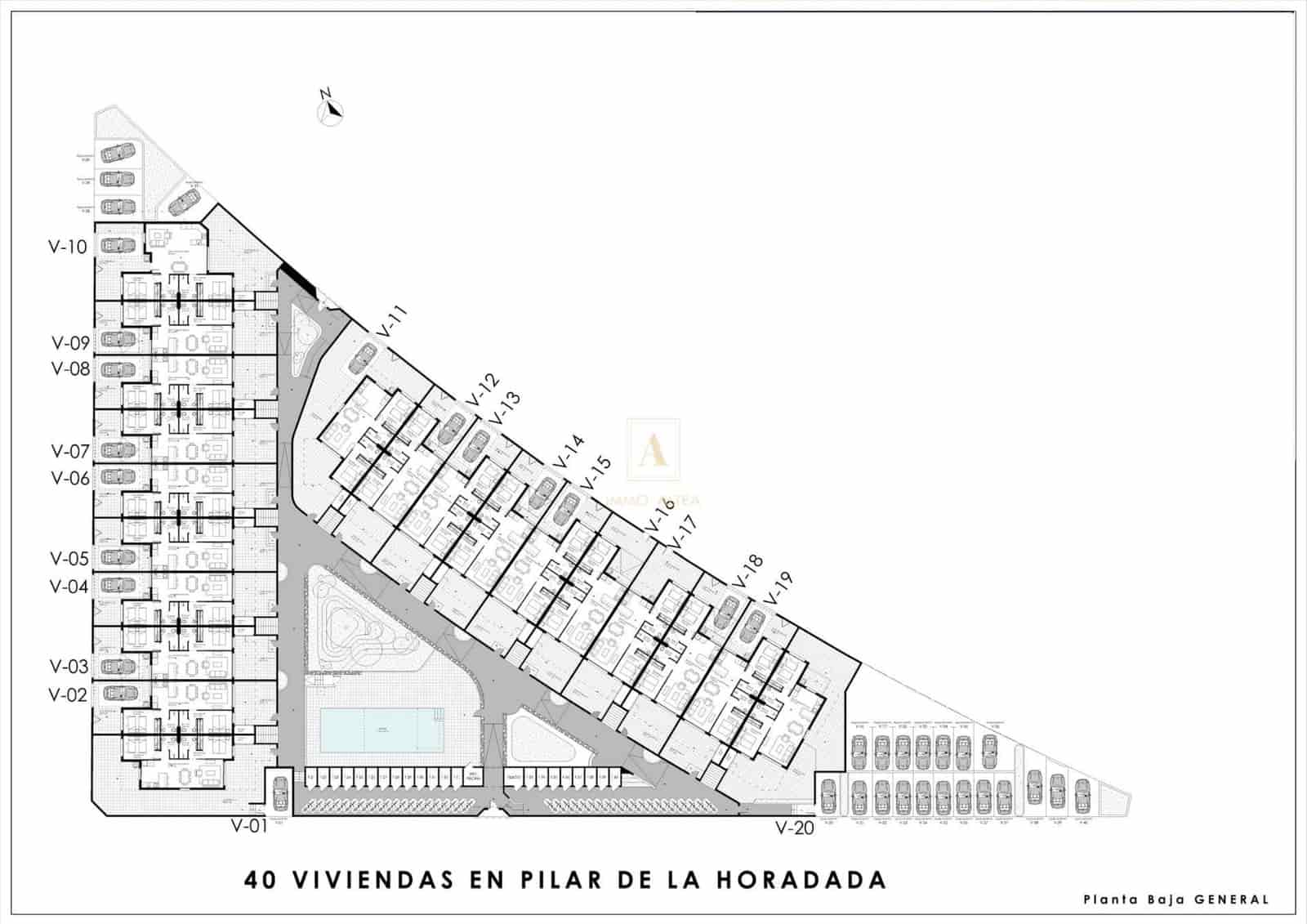 2 soveværelse Villa til salg i Pilar de la Horadada med swimmingpool - € 245.000 (Ref: 9833214)