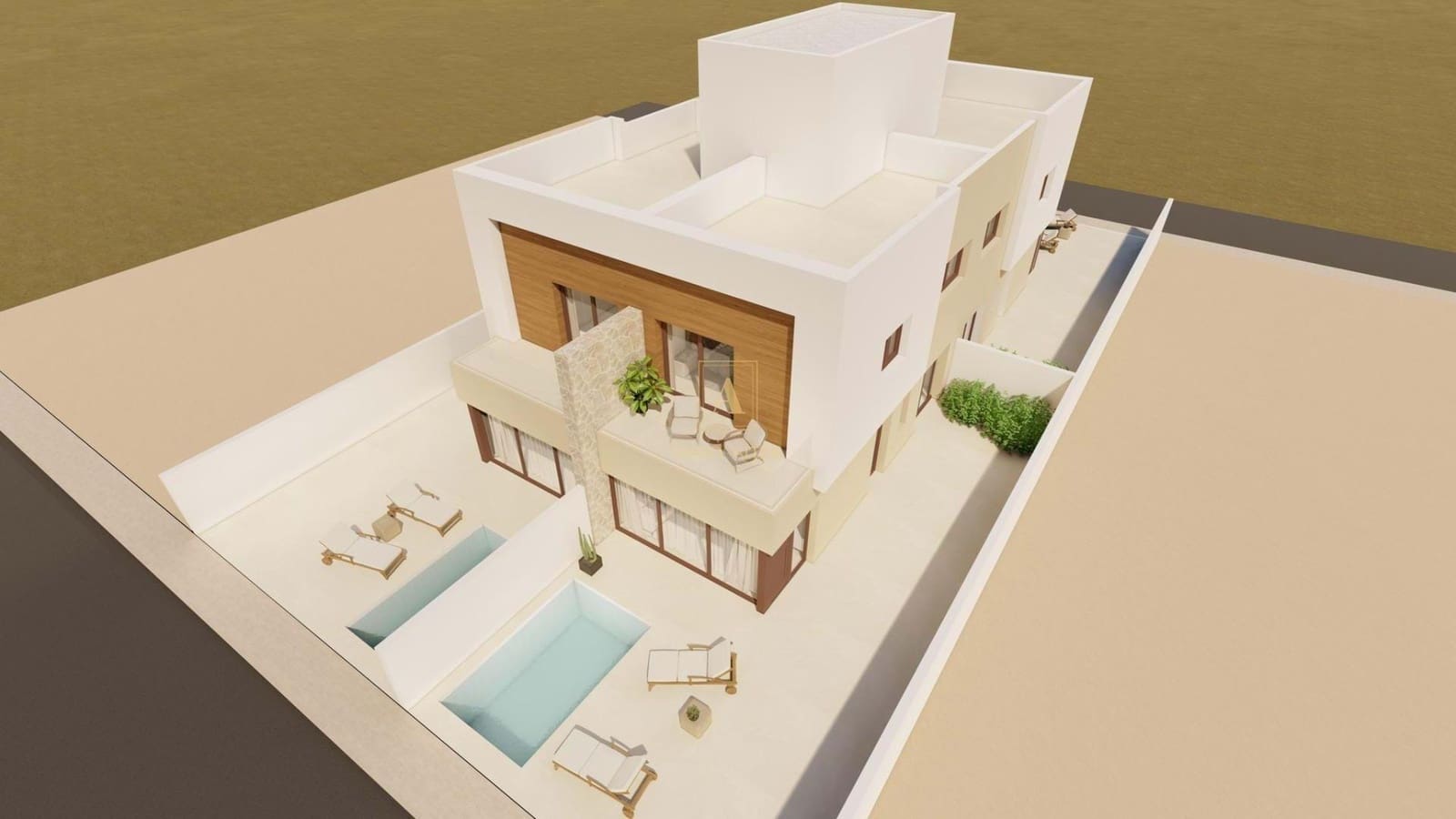 3 soveværelse Villa til salg i Santiago de la Ribera med swimmingpool - € 376.500 (Ref: 9833215)