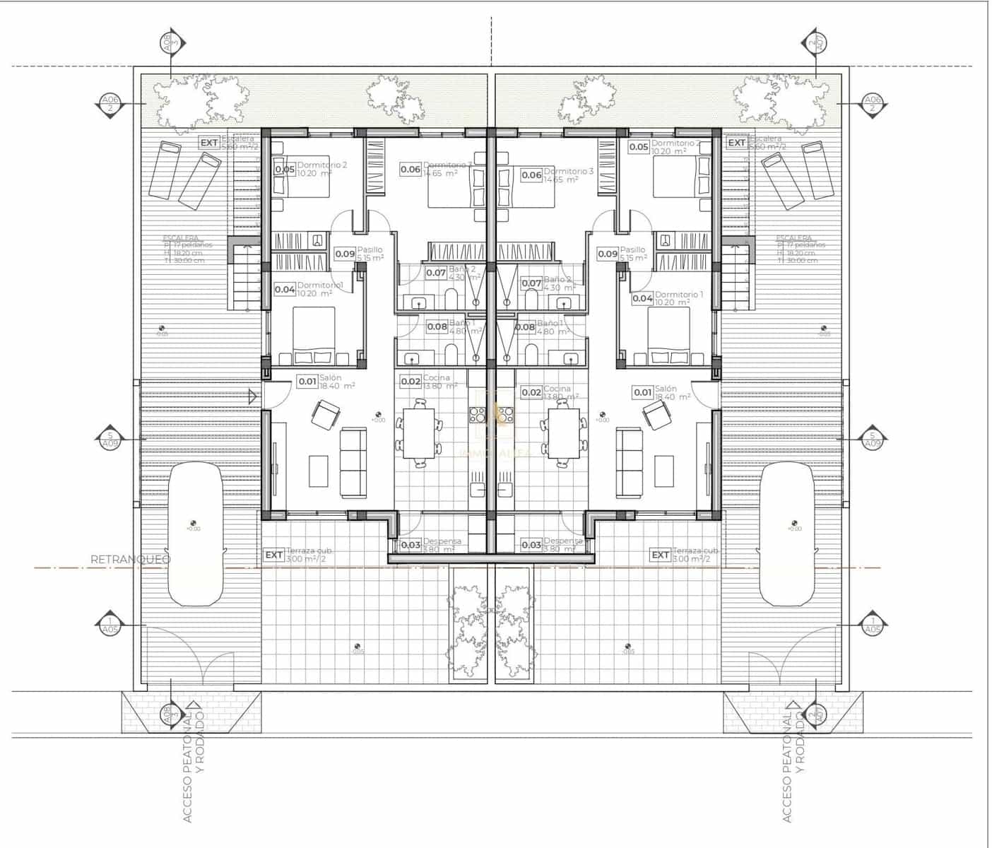 3 soveværelse Villa til salg i Puerto de Mazarron - € 287.000 (Ref: 9844814)