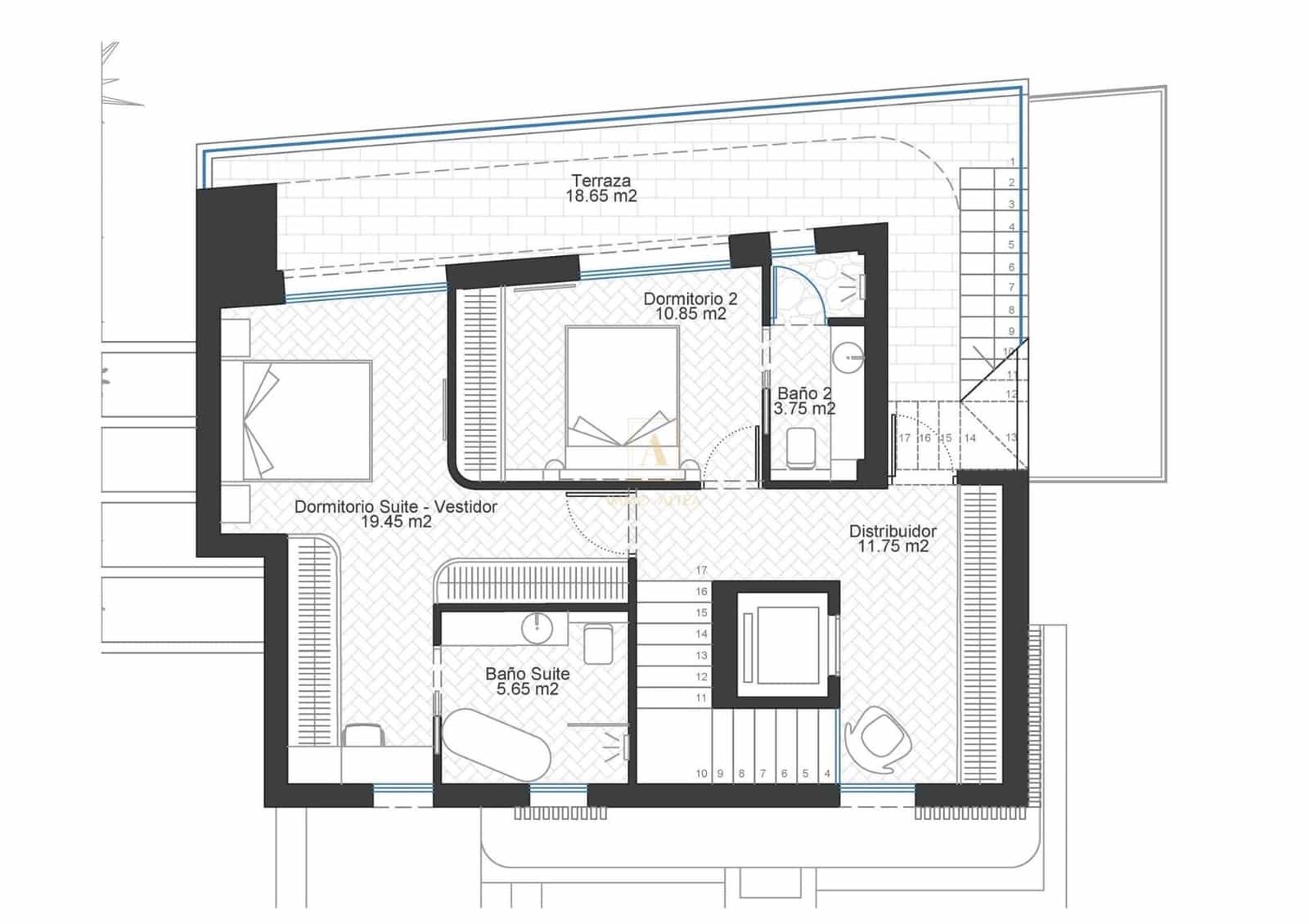 3 makuuhuone Huvila myytävänä paikassa Cala Flores mukana uima-altaan - 2 600 000 € (Ref: 9864002)