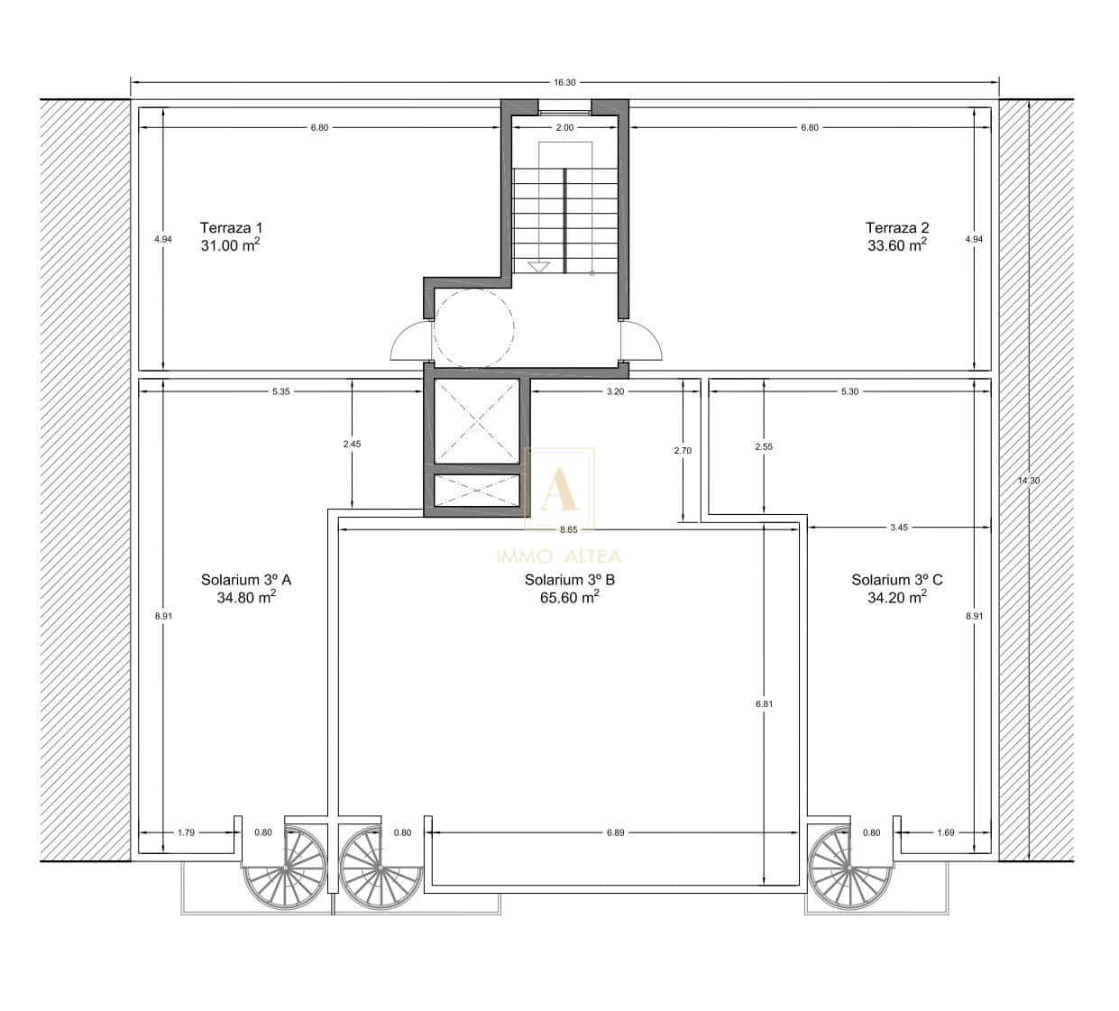 2 soveværelse Penthouse til salg i Puerto de Mazarron - € 215.000 (Ref: 9889714)