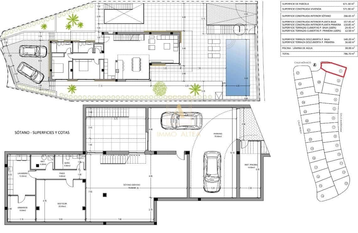 4 soverom Villa til salgs i Finestrat med svømmebasseng - € 2 195 000 (Ref: 9900064)