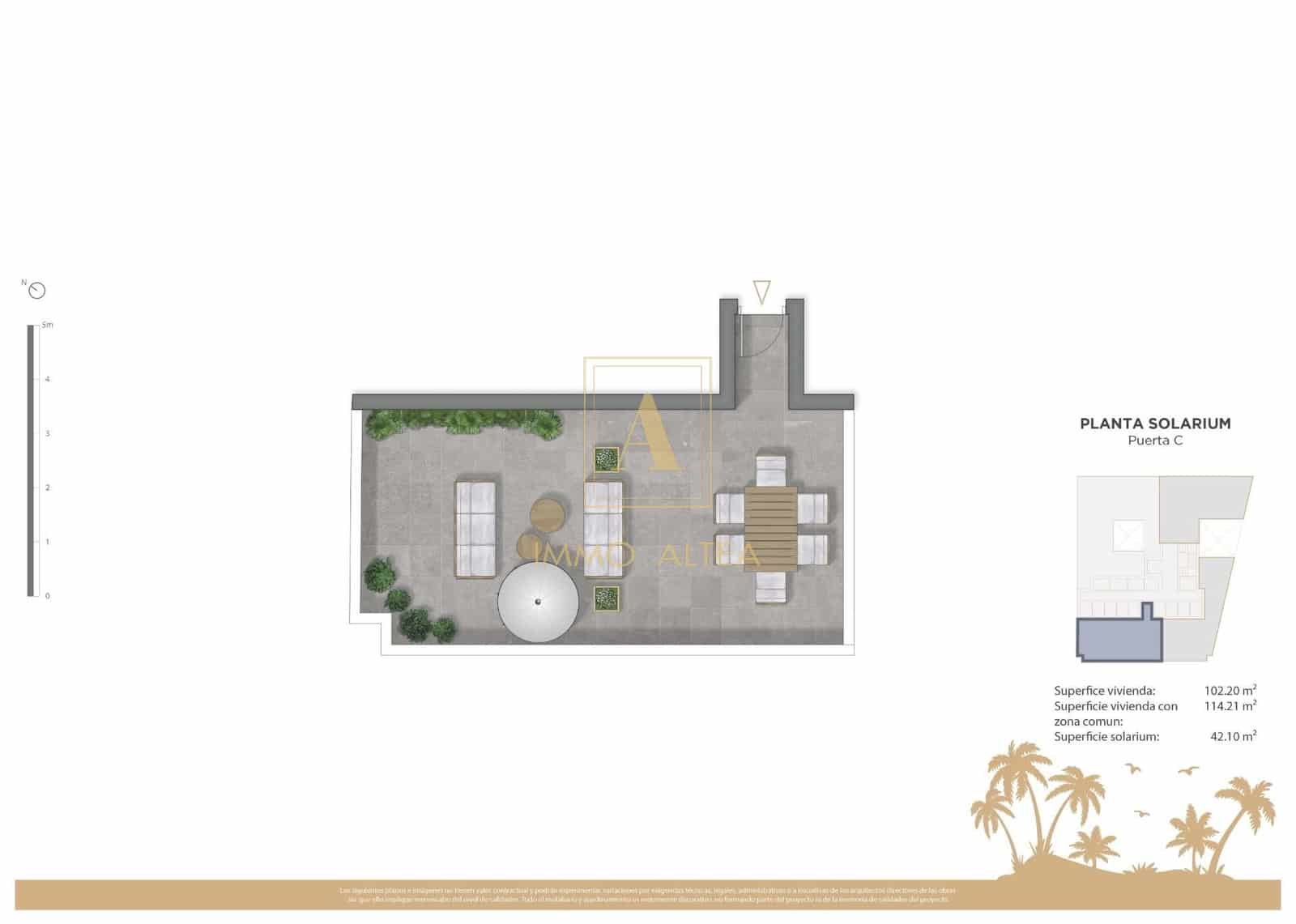 3 bedroom Penthouse for sale in Guardamar del Segura with pool - € 549,500 (Ref: 9956717)