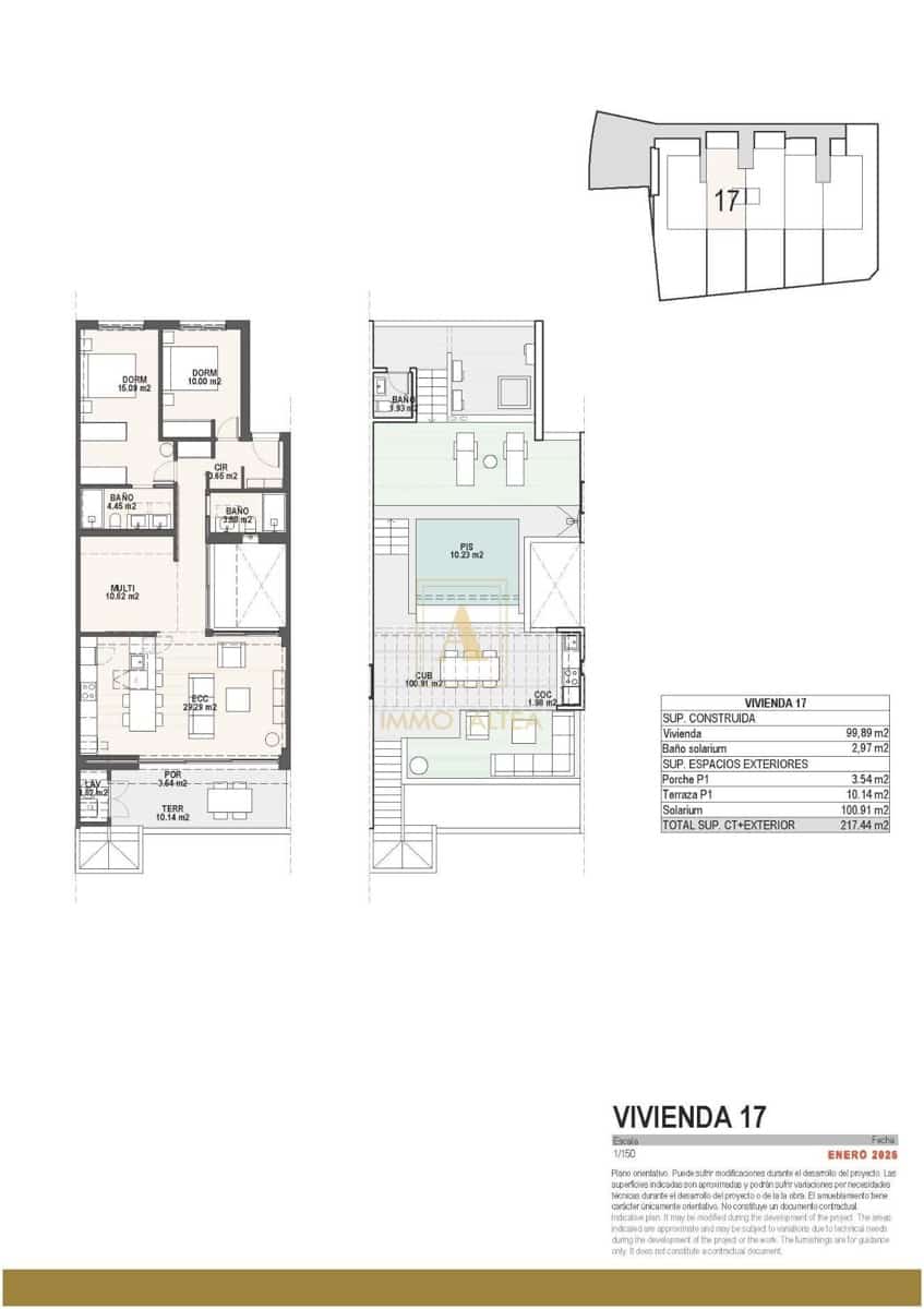 Chalet de 3 habitaciones en Pilar de la Horadada en venta con piscina - 439.000 € (Ref: 9979423)