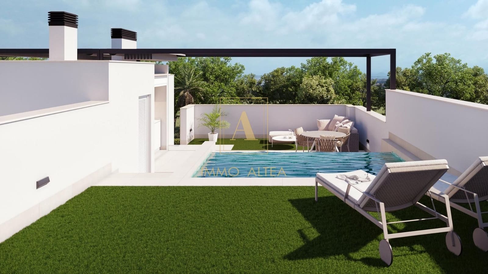 Chalet de 3 habitaciones en Pilar de la Horadada en venta con piscina - 439.000 € (Ref: 9979423)