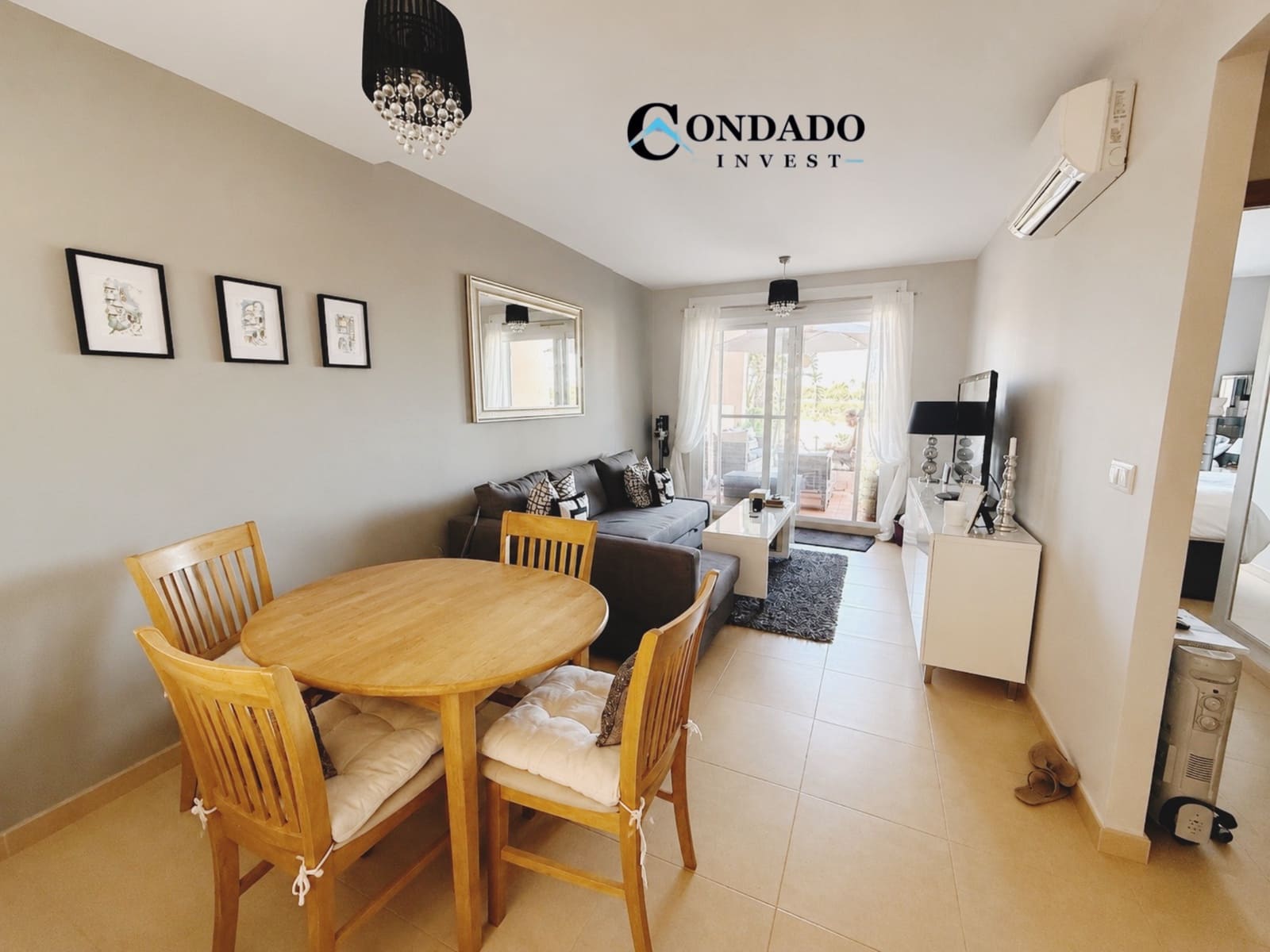 2 Zimmer Apartment zu verkaufen in Alhama de Murcia mit Pool Garage - 125.000 € (Ref: 10000096)