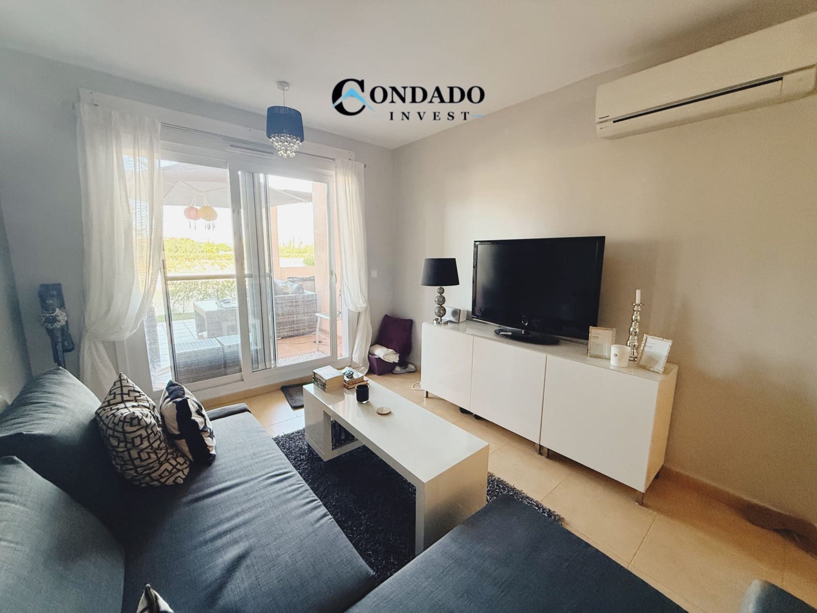 2 Zimmer Apartment zu verkaufen in Alhama de Murcia mit Pool Garage - 125.000 € (Ref: 10000096)