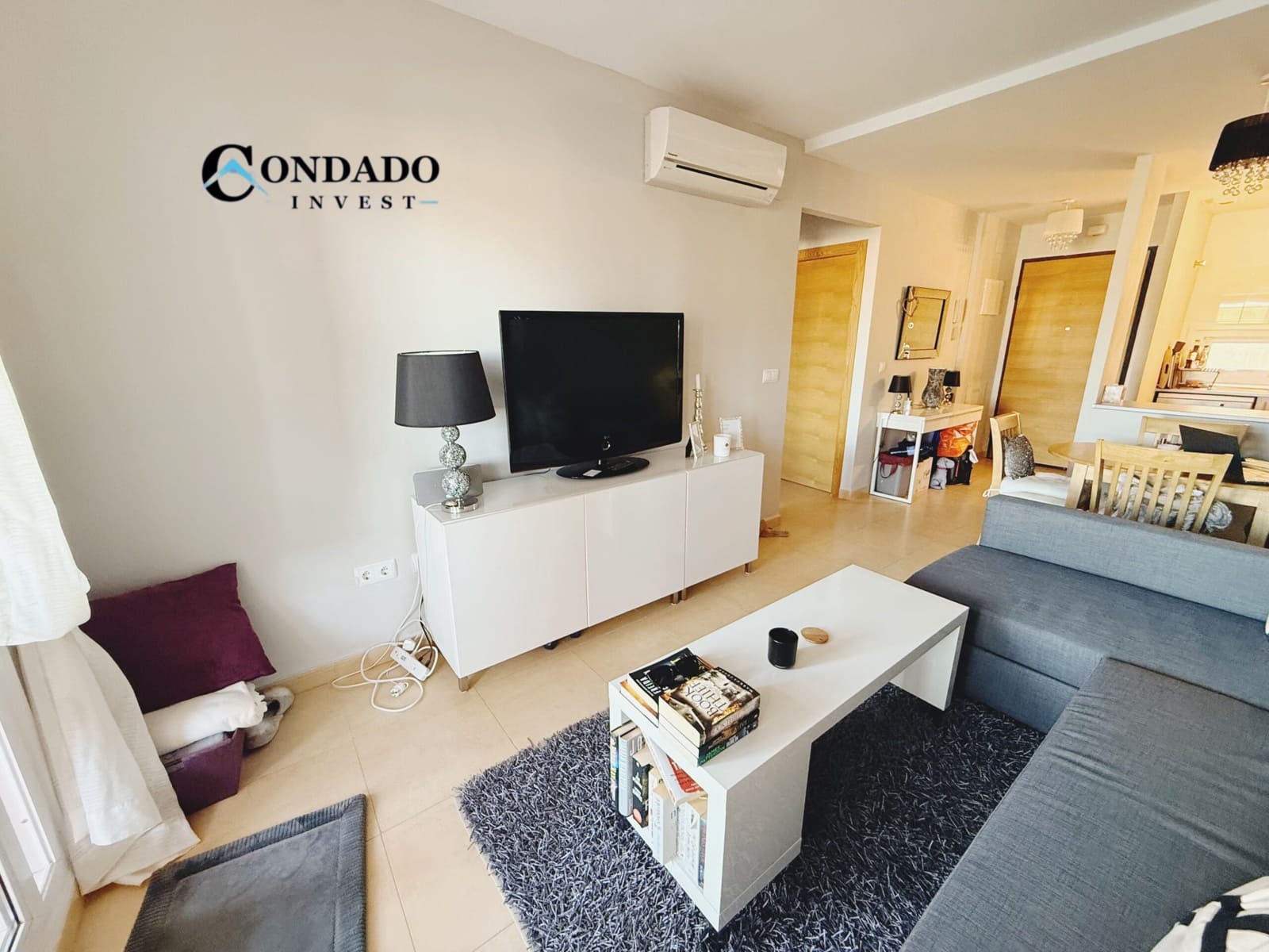 2 Zimmer Apartment zu verkaufen in Alhama de Murcia mit Pool Garage - 125.000 € (Ref: 10000096)