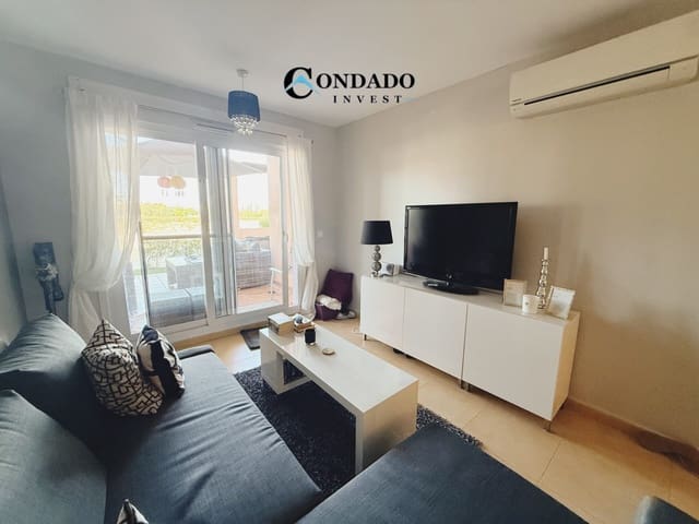 2 Zimmer Apartment zu verkaufen in Alhama de Murcia mit Pool Garage - 125.000 € (Ref: 10000096)