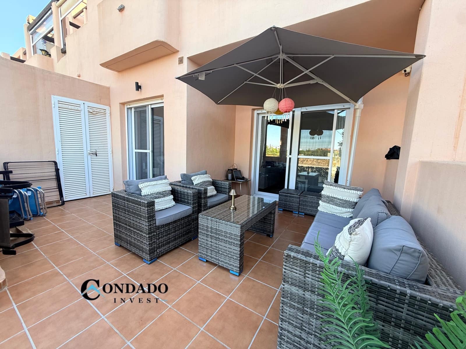 2 Zimmer Apartment zu verkaufen in Alhama de Murcia mit Pool Garage - 125.000 € (Ref: 10000096)