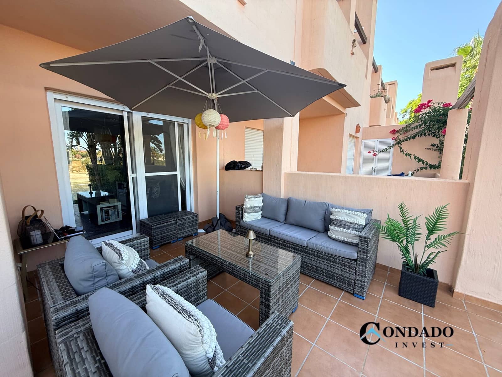 2 Zimmer Apartment zu verkaufen in Alhama de Murcia mit Pool Garage - 125.000 € (Ref: 10000096)