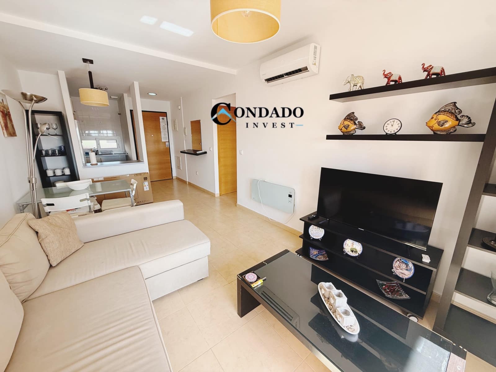 2 soveværelse Lejlighed til salg i Alhama de Murcia med swimmingpool - € 125.000 (Ref: 10002618)