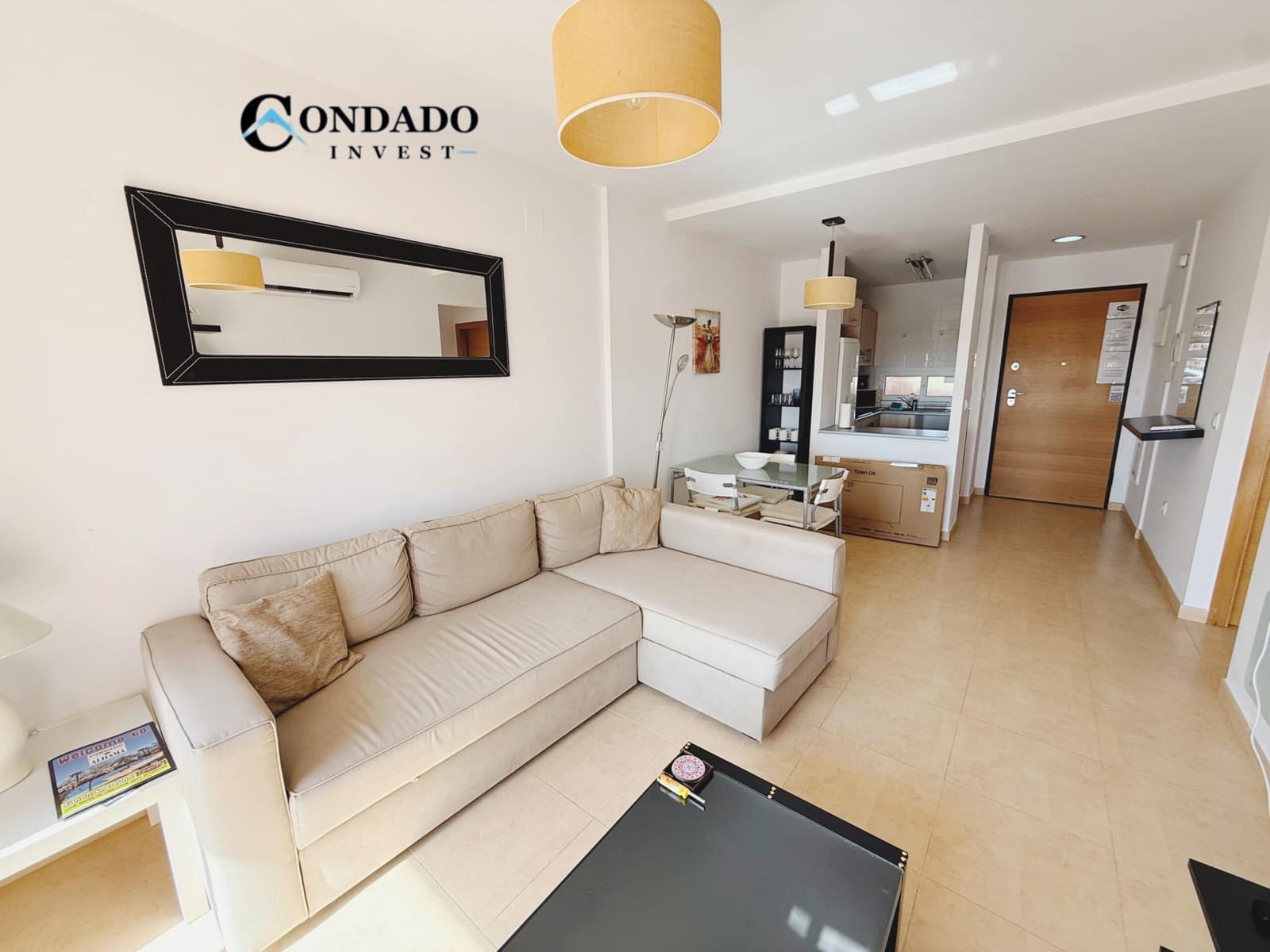 2 soveværelse Lejlighed til salg i Alhama de Murcia med swimmingpool - € 125.000 (Ref: 10002618)