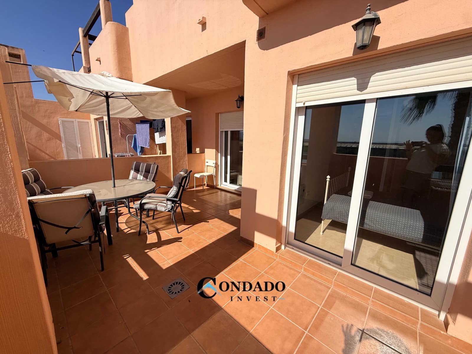 2 soveværelse Lejlighed til salg i Alhama de Murcia med swimmingpool - € 125.000 (Ref: 10002618)