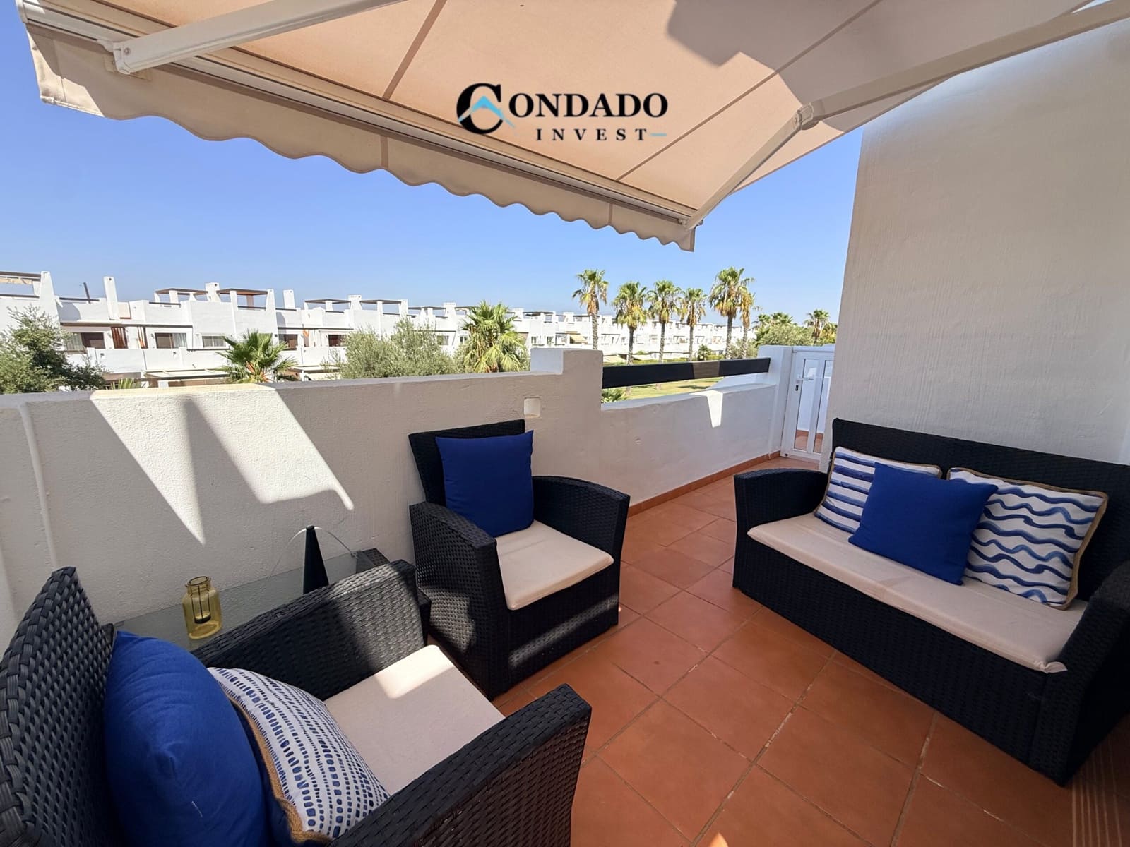 2 soveværelse Lejlighed til salg i Alhama de Murcia med swimmingpool - € 126.000 (Ref: 10004567)