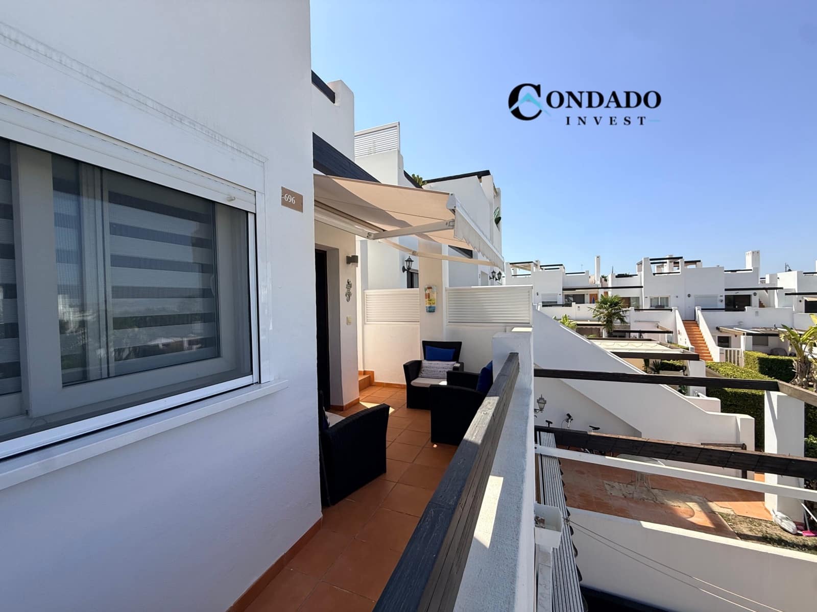 2 soveværelse Lejlighed til salg i Alhama de Murcia med swimmingpool - € 126.000 (Ref: 10004567)