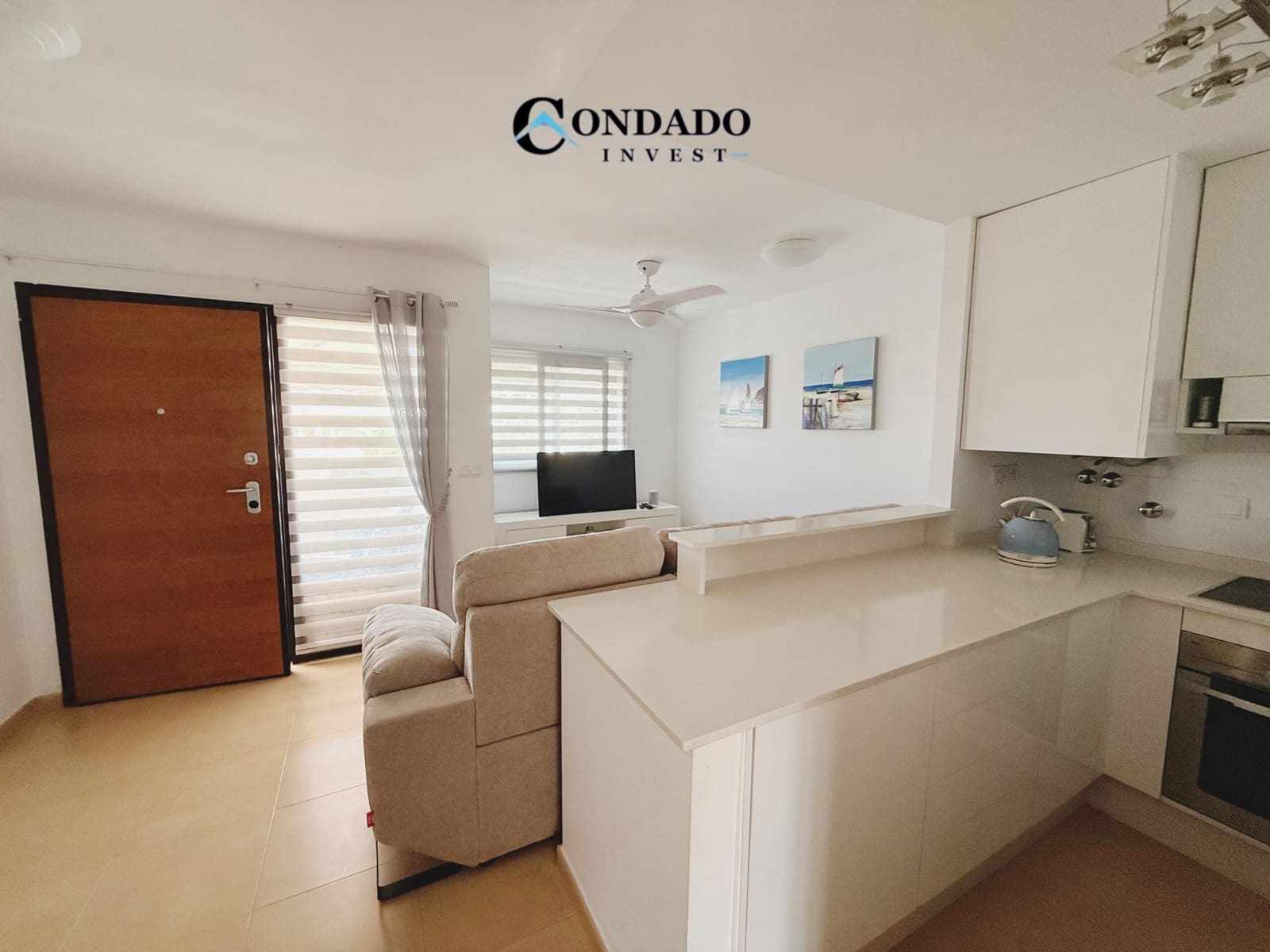 2 soveværelse Lejlighed til salg i Alhama de Murcia med swimmingpool - € 126.000 (Ref: 10004567)