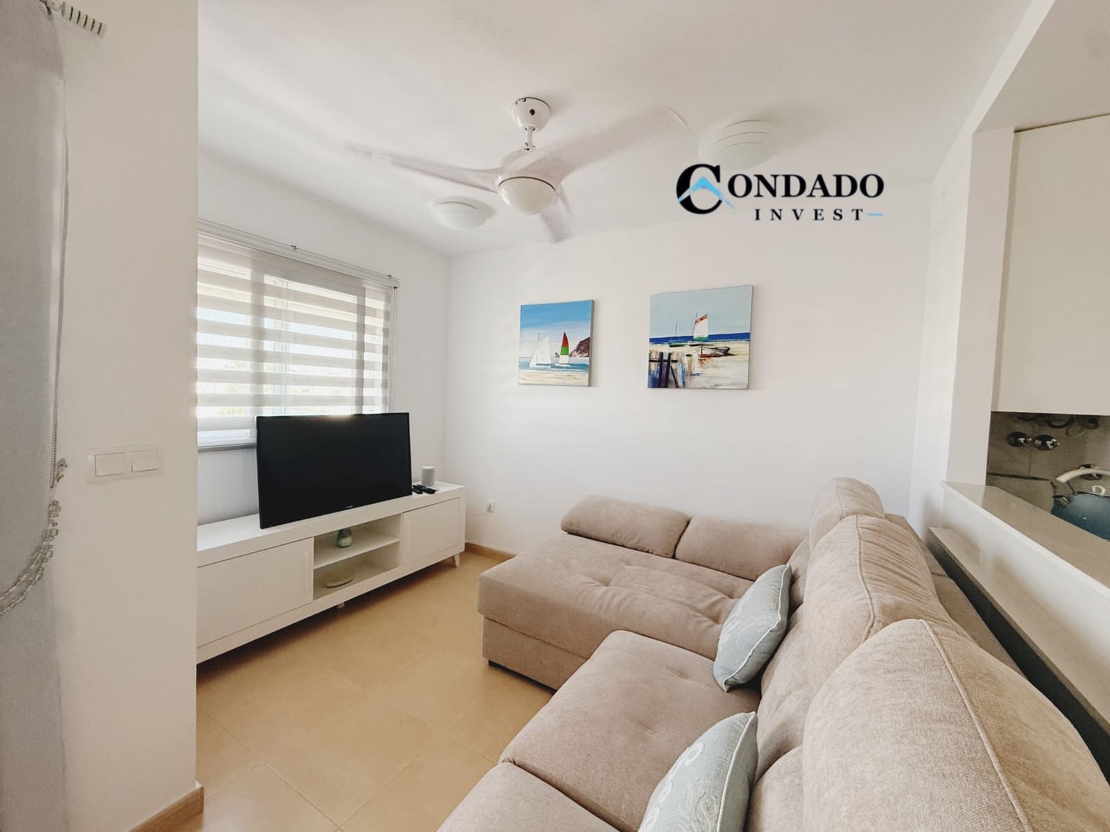 2 soveværelse Lejlighed til salg i Alhama de Murcia med swimmingpool - € 126.000 (Ref: 10004567)
