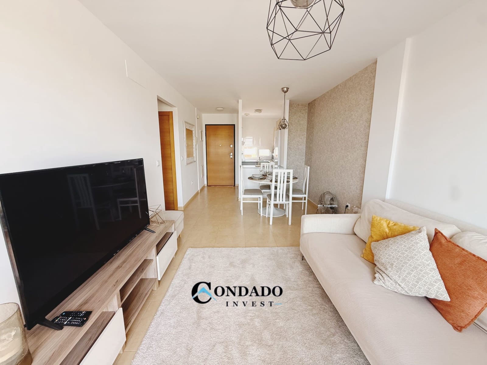 2 quarto Apartamento para venda em Alhama de Murcia com piscina - 120 000 € (Ref: 10042508)