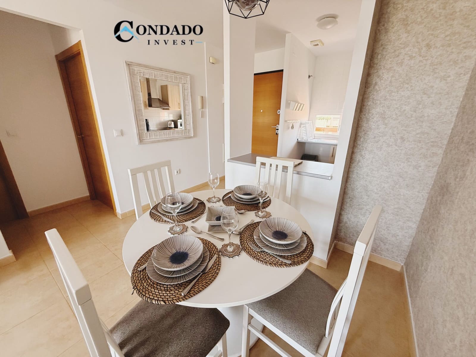 2 quarto Apartamento para venda em Alhama de Murcia com piscina - 120 000 € (Ref: 10042508)