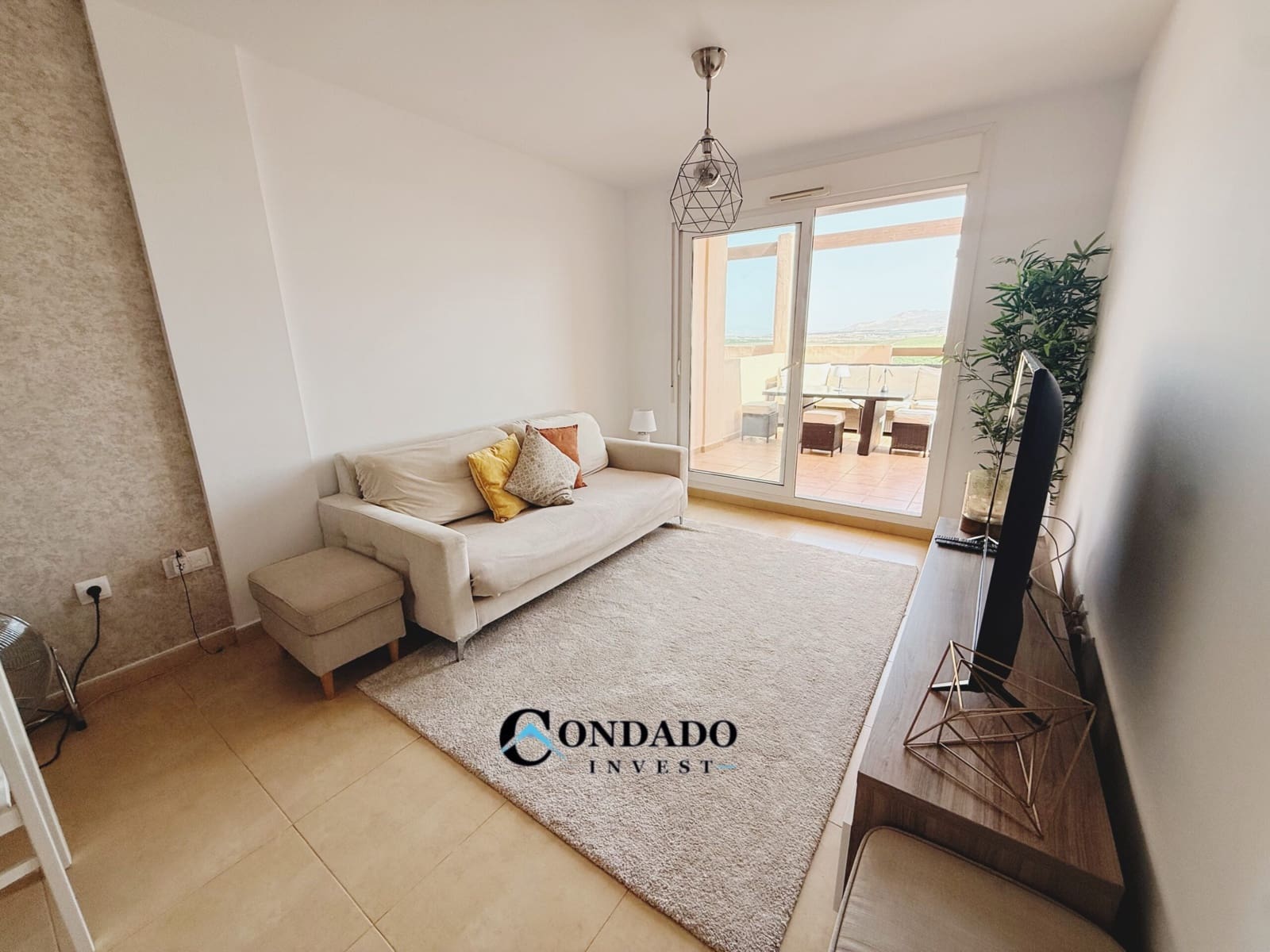 2 quarto Apartamento para venda em Alhama de Murcia com piscina - 120 000 € (Ref: 10042508)